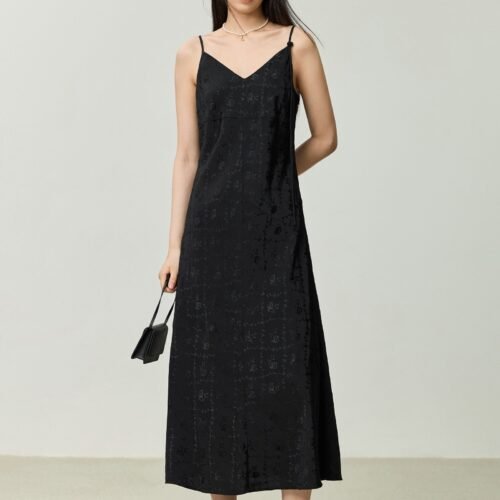 Chinese Style V-Neck Dress