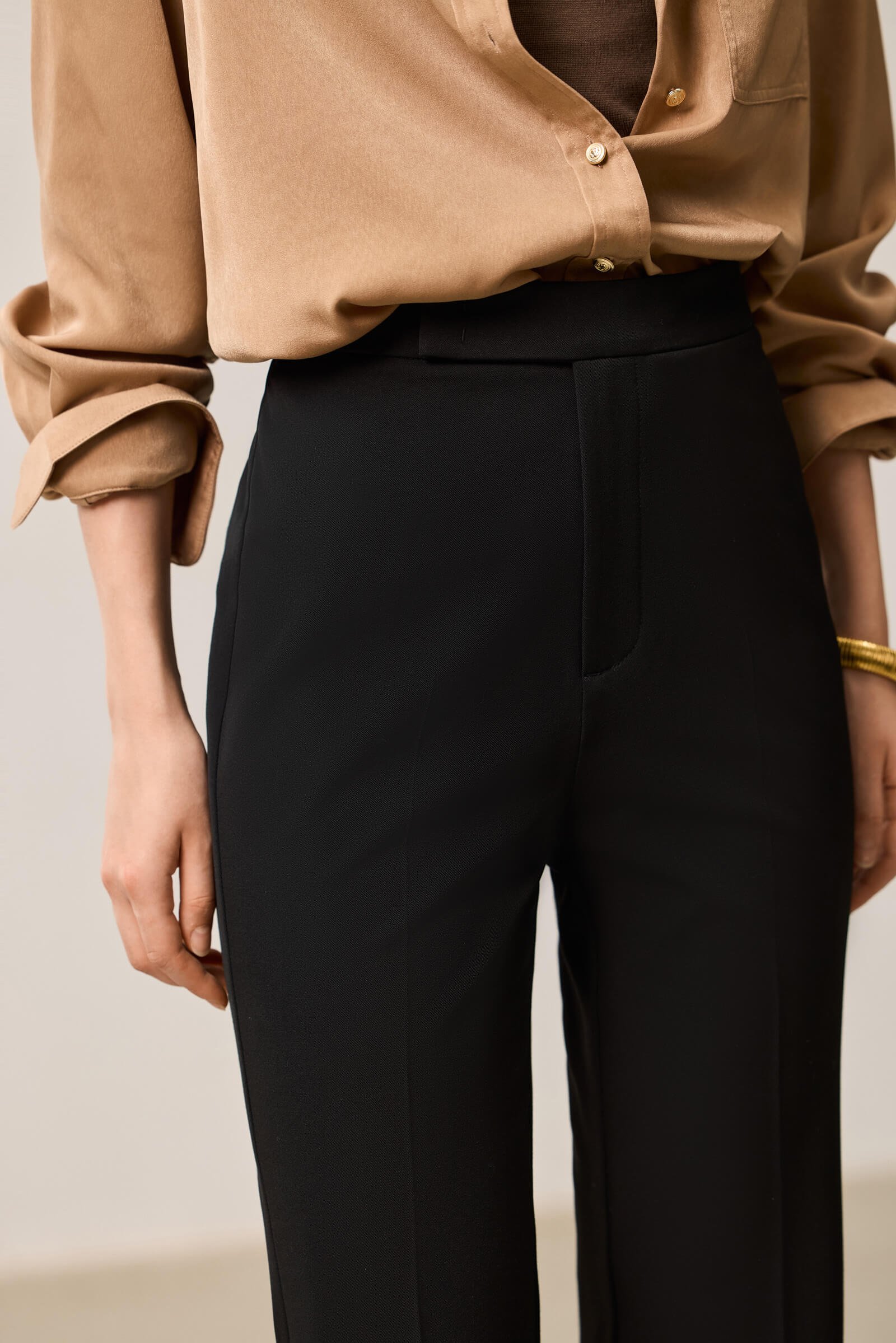 Slimming Long-Leg Flare Pants - Image 5
