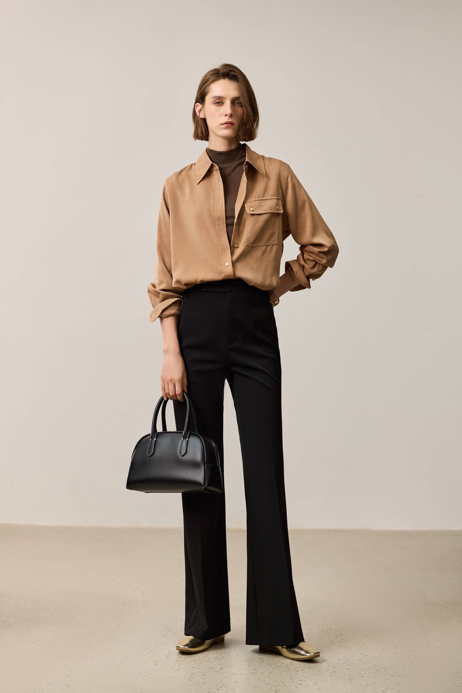 Slimming Long-Leg Flare Pants - Image 2