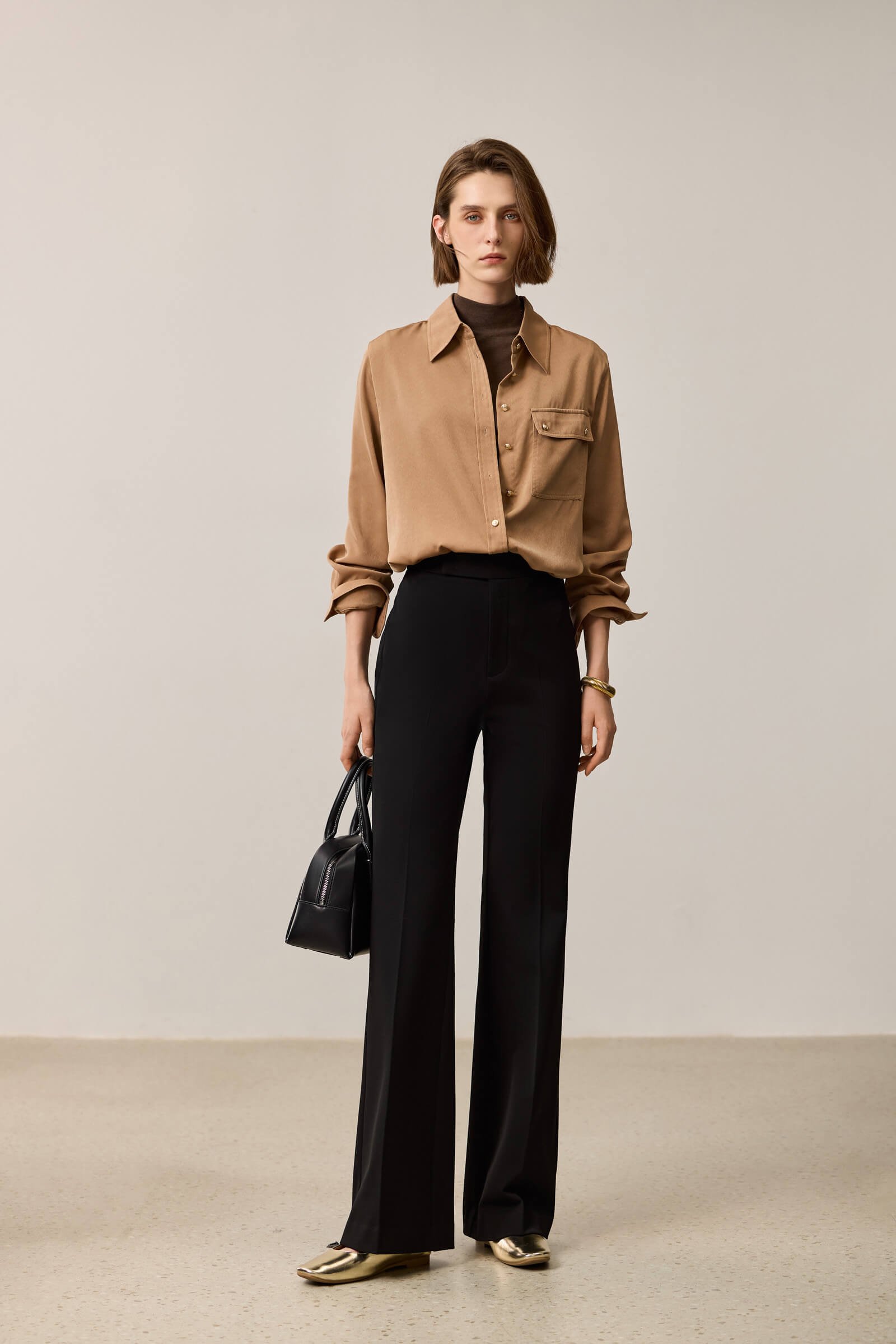 Slimming Long-Leg Flare Pants - Image 3