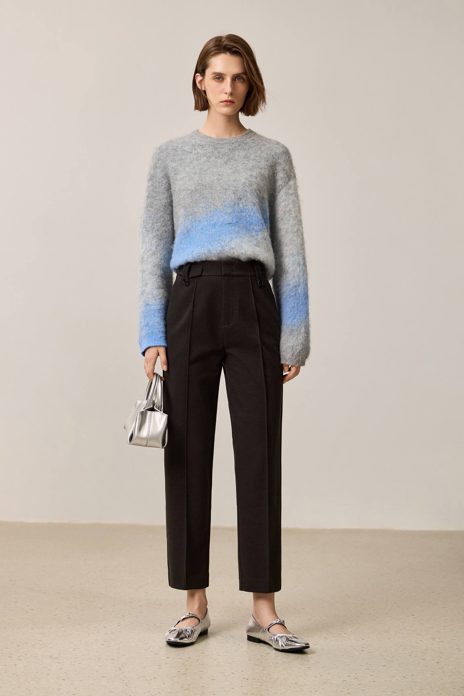 Slim-Fit Straight-Leg Tapered Pants - Image 4
