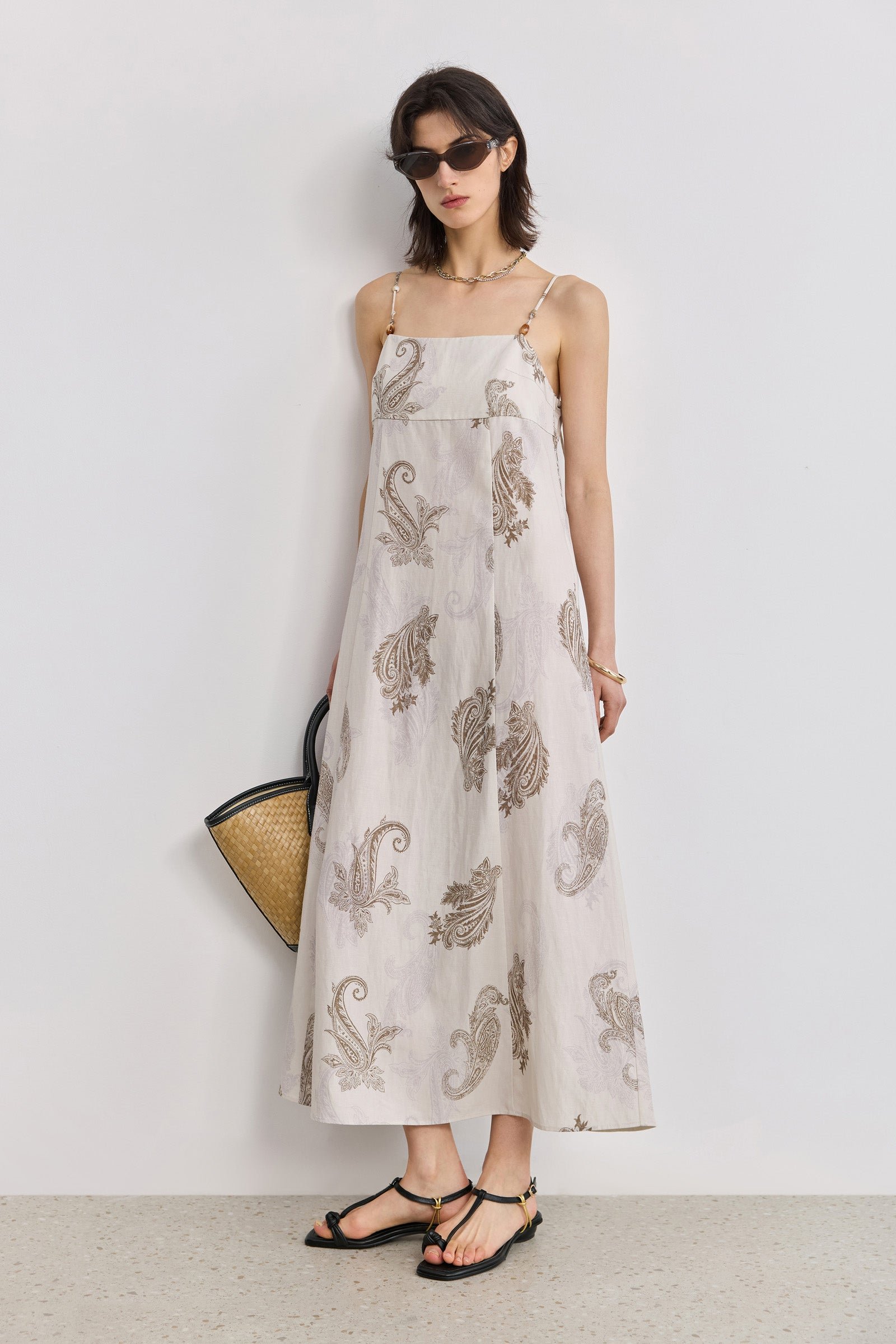 Off-Shoulder Camisole Dress - Image 2