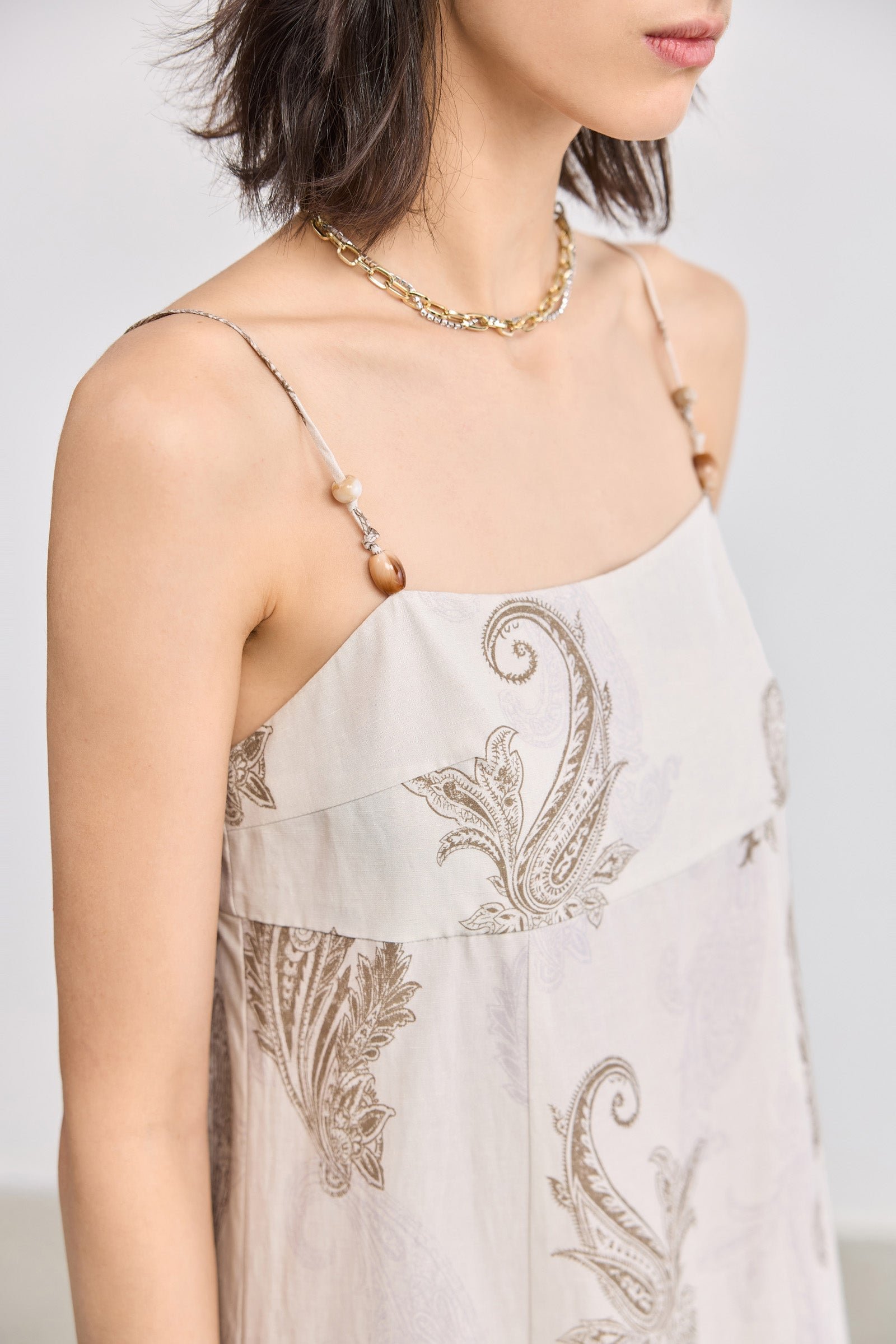 Off-Shoulder Camisole Dress - Image 5
