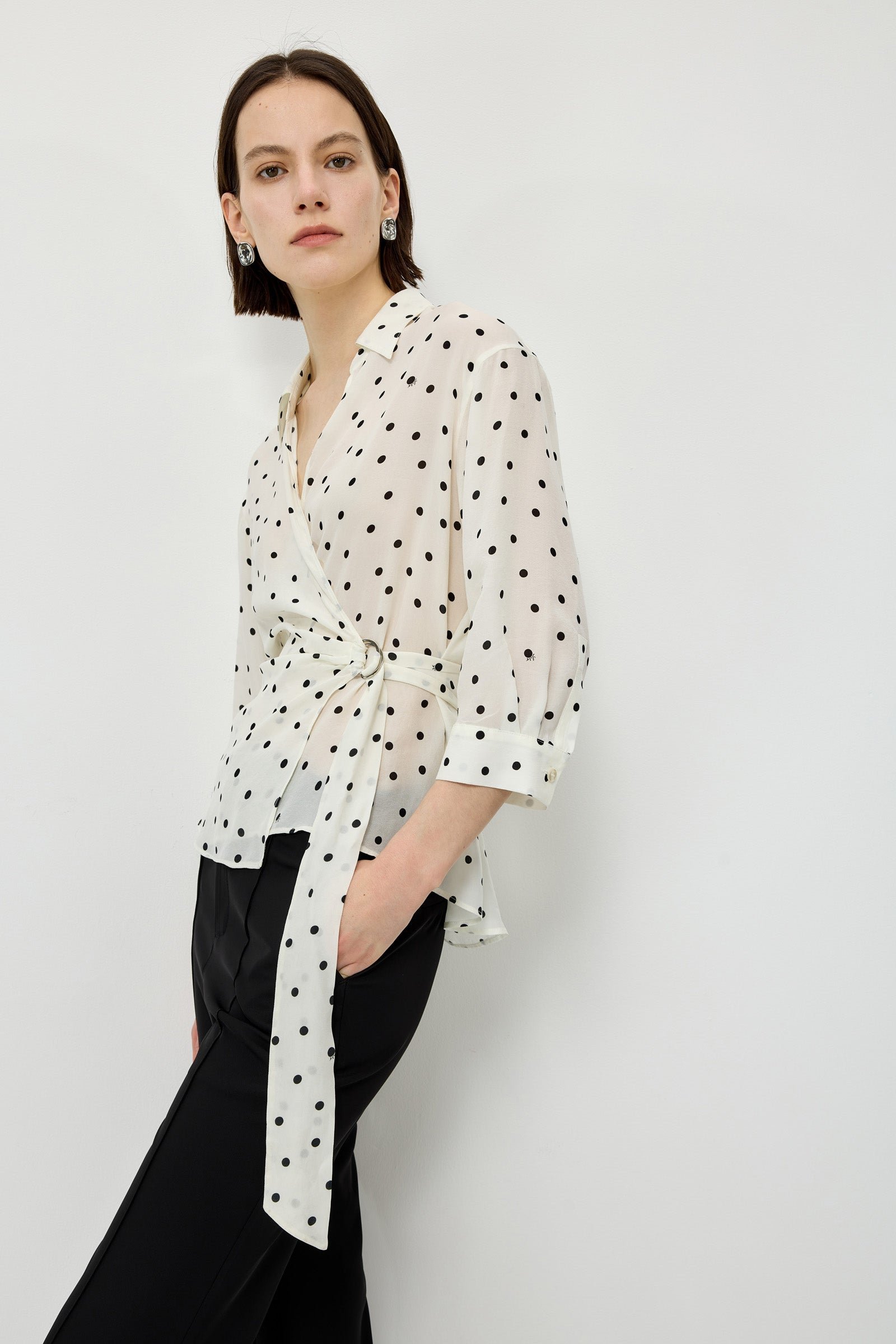Polka Dot Blouse