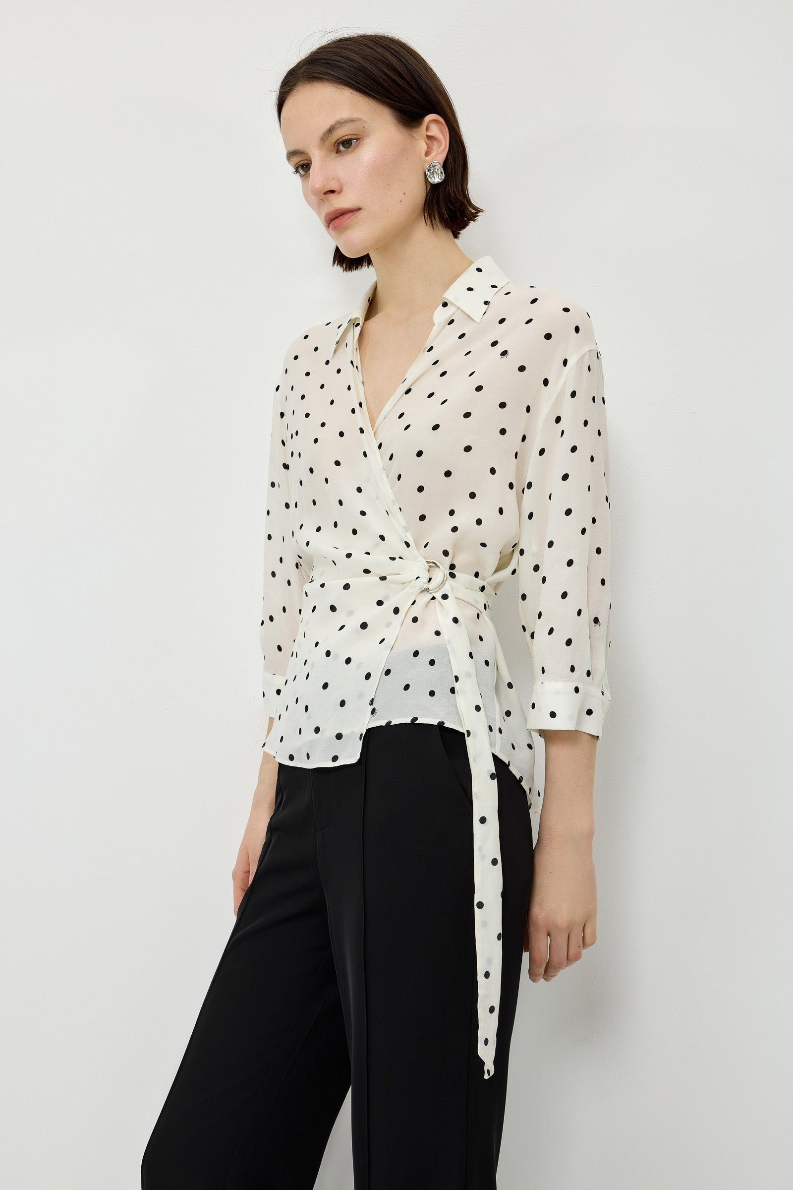 Polka Dot Blouse - Image 5