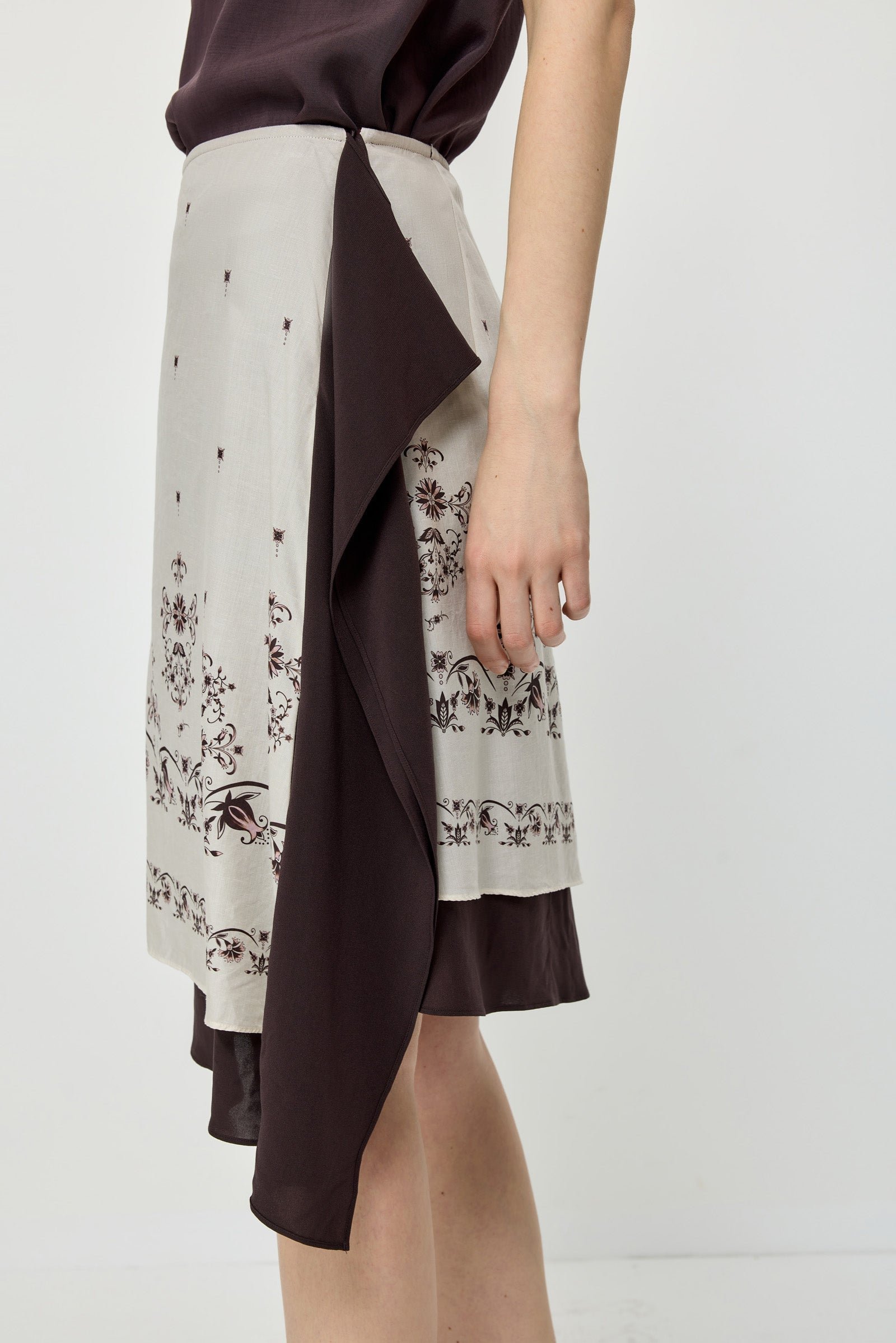 Floral Tiered Skirt - Image 6