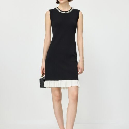 Beaded Sleeveless Dress
